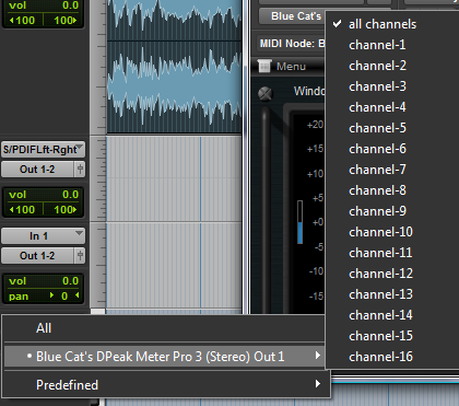 Step 04 - Assign the input of the MIDI track to the DPMP Midi output